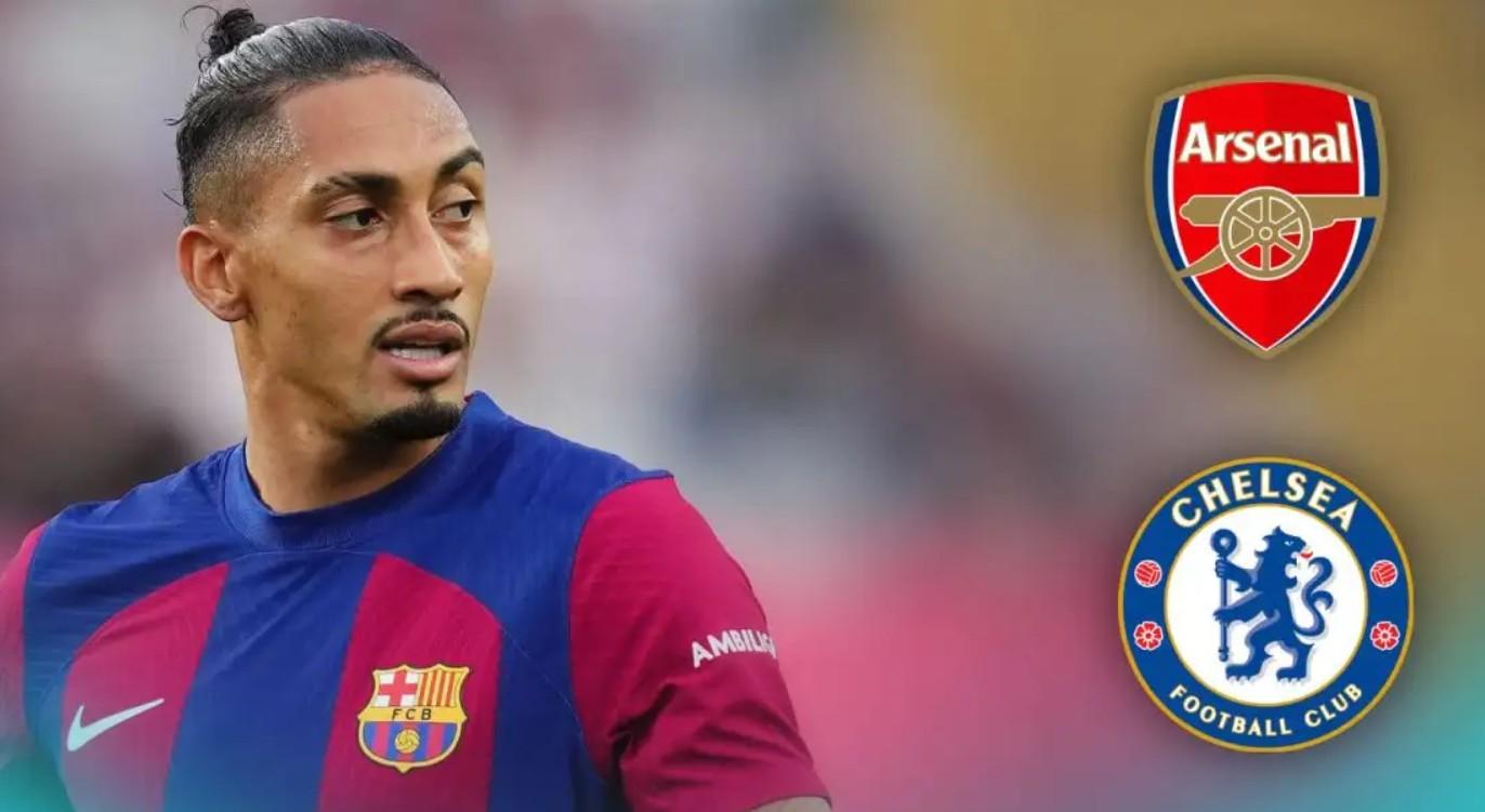 Barcelona chốt giá bán Raphinha: Arsenal và Chelsea bắt đầu nhập cuộc